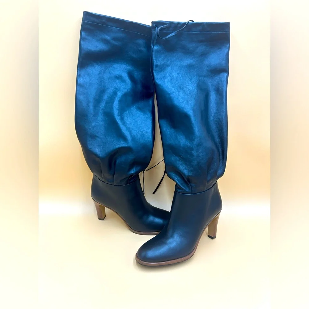 New Gucci Deauville Cinched Boots - Picture 1 of 3